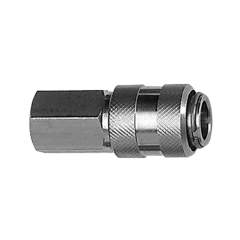 Riegler 107420.Quick-connect coupling I.D. 7.8, St. steel 1.4305, G 1/4 IT