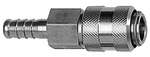 Riegler 107426.Quick-connect coupling I.D. 7.8, St. steel 1.4305, Sleeve I.D. 10