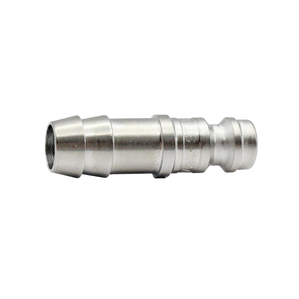 Riegler 107201.Plug-in connector for I.D. 5, St. steel 1.4305, Sleeve I.D. 9