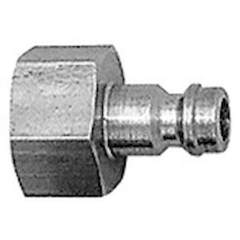 Riegler 107206. Nippel für Kupplungen NW 5, Edelstahl 1.4305, G 1/4 IG, SW 17