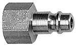 Riegler 107437.Nipple for I.D. 7.2 - 7.8, Stainless steel 1.4305, G 1/8 IT