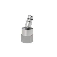 Riegler 107320.Nipple for couplings I.D. 7.2-7.8, G 1/4 IT, rotating