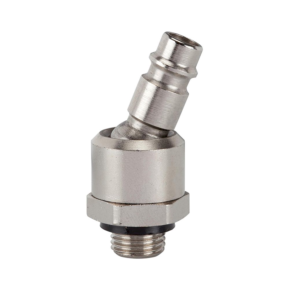 Riegler 107321.Nipple for couplings I.D. 7.2-7.8, G 1/4 ET, rotating