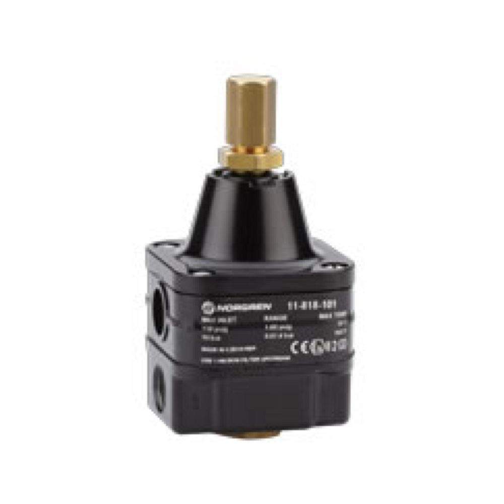 Norgren 11-818-101. Regulador de precisión serie 11-818, G1/4, 0,07-4 bar, sin manómetro
