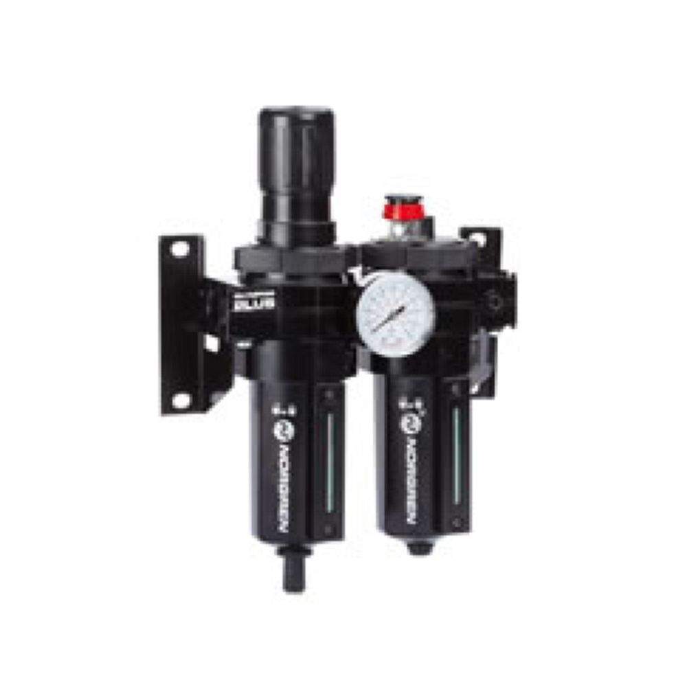 Norgren BL64-405. Olympian Plus combination unit (FRL), G1/2, automatic drain, 40µm filter element, without shut-off valve