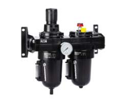 Norgren BL68-805. Olympian Plus combination unit (FRL), G1, automatic drain, 40µm filter element, without shut-off valve