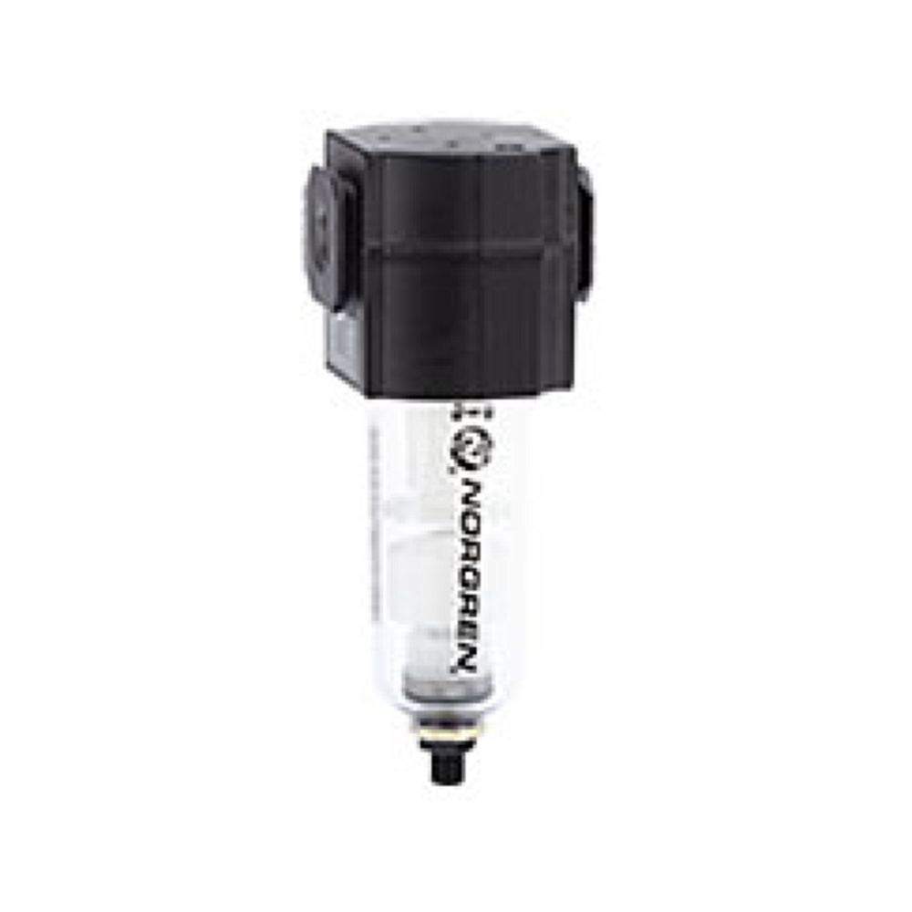 Norgren F73G-3GN-AT2. Filtro estándar Excelon, G3/8, purga automática, elemento filtrante de 25µm