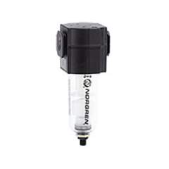 Norgren F73G-3GN-AT2. Filtro estándar Excelon, G3/8, purga automática, elemento filtrante de 25µm