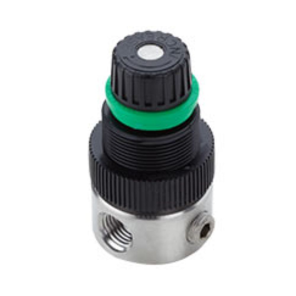 Norgren R05-200-RNLA. Regulador de presión estándar de acero inoxidable serie R05, 1/4 NPT, 0,3-8,5 bar, sin manómetro