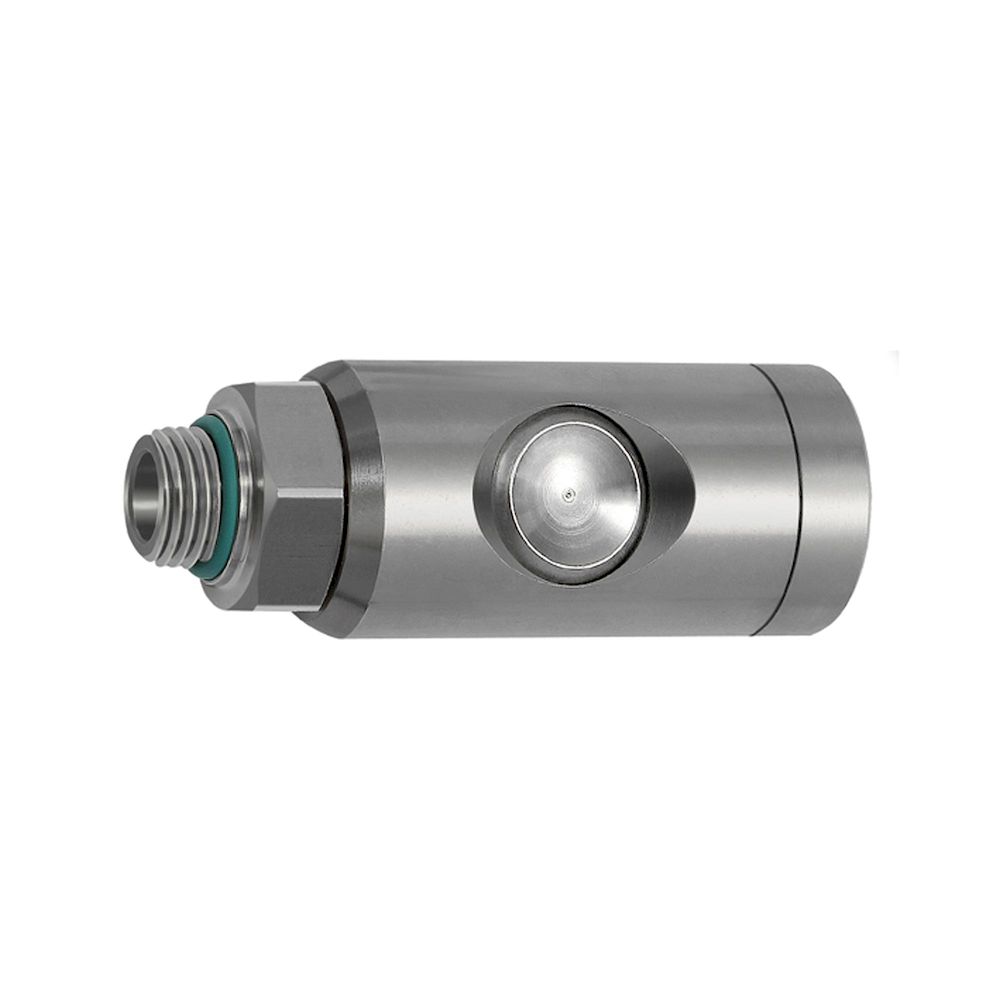 Riegler 107580. Druckknopf-Sicherheitskupplung NW 7,4, drehbar, ES, G 1/4 AG