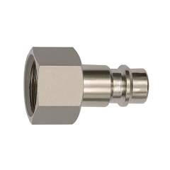 Riegler 141549.Nipple for couplings I.D. 7.2 - I.D. 7.8, Steel, G 1/8 IT