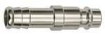 Riegler 141536.Plug-in connector for coupl. I.D. 7.2 - 7.8, Steel, Sleeve I.D.13