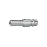 Riegler 107372.Plug-in connector, I.D. 7.2-7.8, hard./gal. steel, Sleeve I.D. 8
