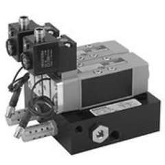 Aventics 3/2-directional valve, Dual valve, IS12-PD series, size 1 R422003625 DUAL VALVE-IS12-PD-024DC-FORM A-I