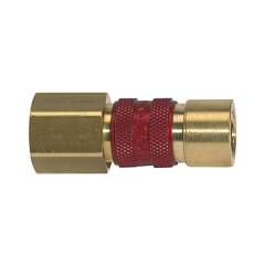 Riegler 107639.Captive quick-connect coupling I.D. 5, G 1/8 IT, red