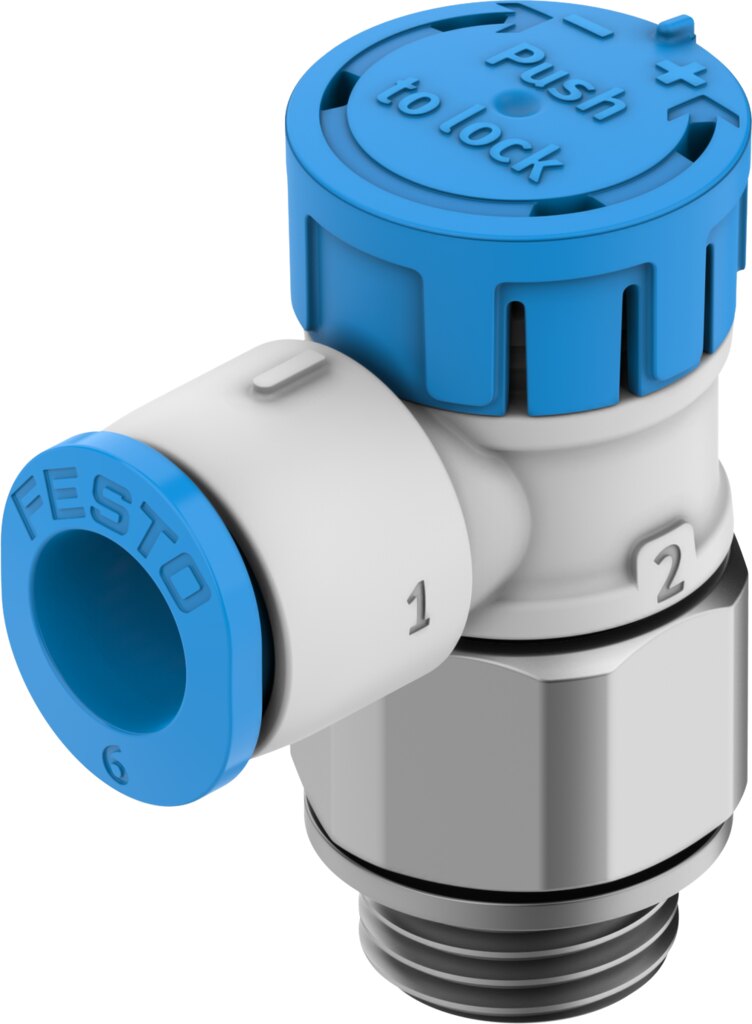 Drossel-Rückschlagventil VFOE-LE-T-G18-Q6-F1A - Festo 8223995