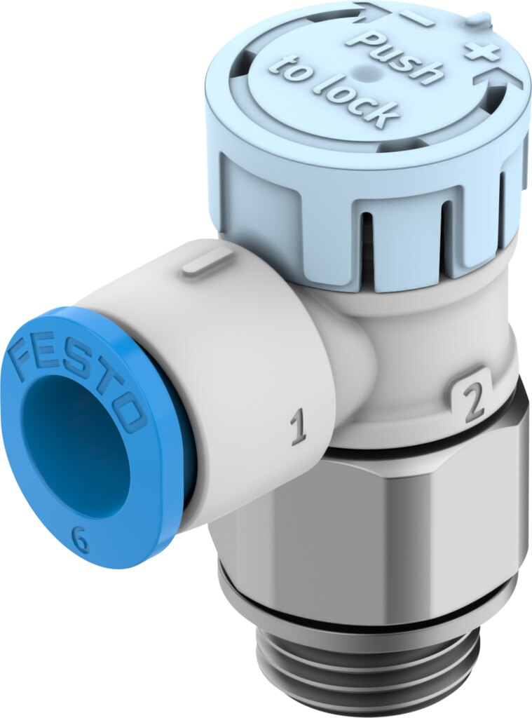 Drossel-Rückschlagventil VFOE-LS-T-G18-Q6-F1A - Festo 8224004