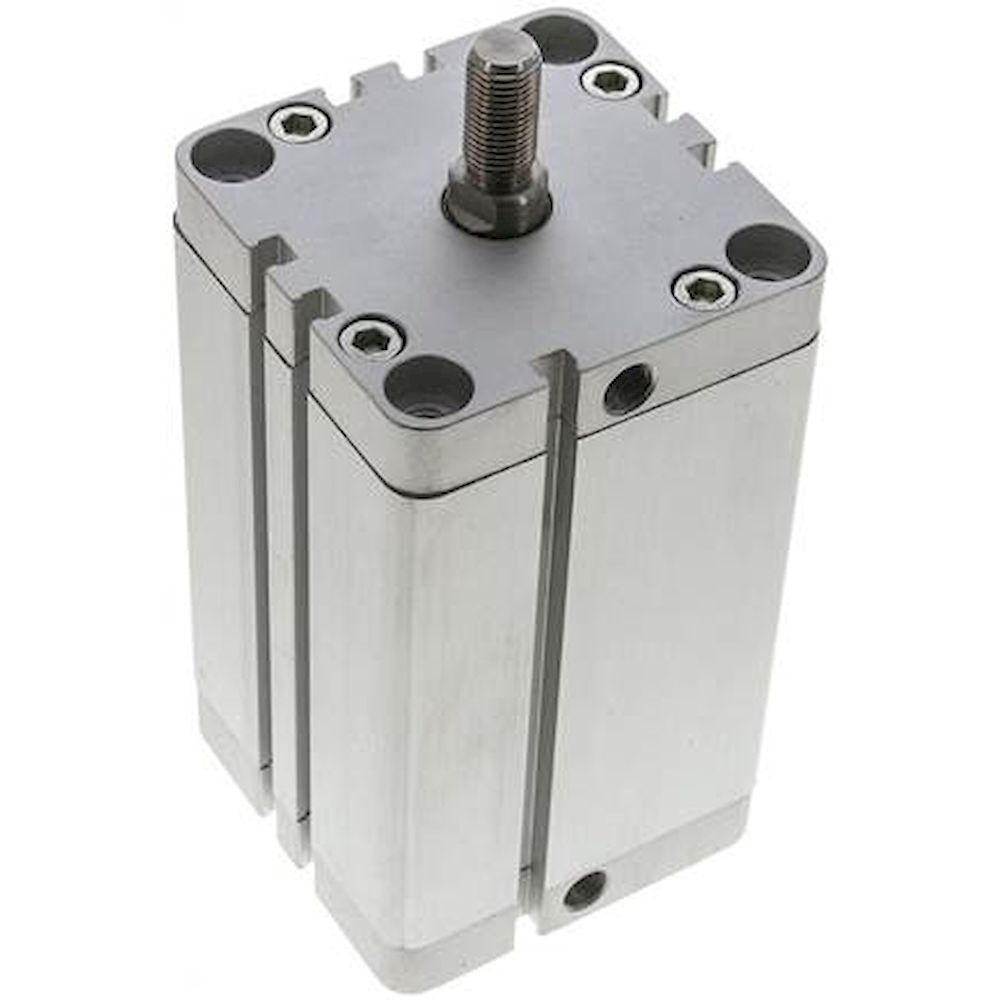 Airtec NXD 63/90-AG. Kompaktzylinder, doppeltwirkend, Kolben 63mm, Hub 90mm