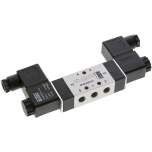 Airtec M-04533HN-24VAC. 5/3-way solenoid valve, G 1/8", Centre position vented, 24V AC