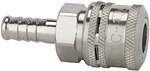 Riegler 107536.Safety coupling I.D. 7.8, SEK type, nickel-plated brass, I.D. 6