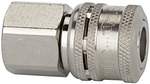 Riegler 107535.Safety coupling I.D. 7.8, SEK type, nickel-plated brass, G 1/2 IT