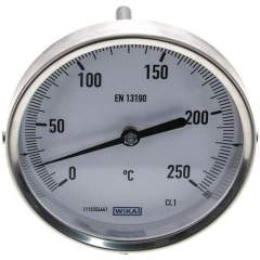 Wika TW 250100100 Bimetallthermometer, waagerecht D100/0 bis +250°C/100mm