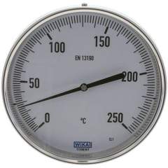 Wika TW 250160100 Bimetallthermometer, waagerecht D160/0 bis +250°C/100mm
