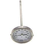 Wika TW 20080200 Bimetallthermometer, waagerecht D80/0 bis +200°C/200mm
