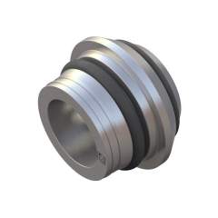 Stauff 6020001045. 24°/37° Bördeladapter mit FKM/FPM O-Ring Baugröße:06L/S Stahl, Zink/Nickel-beschichtet