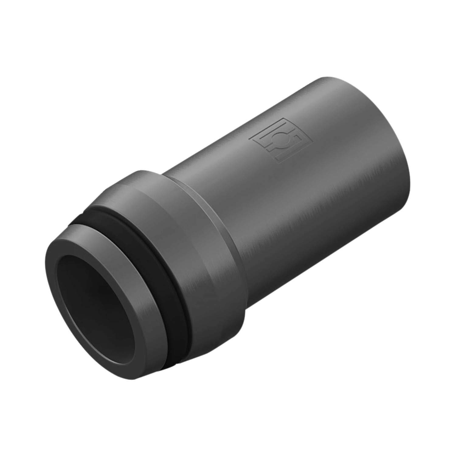 Stauff 2010000131. 24° Weld Cone with O-Ring for 16x3mm Pipes Stainless Steel V4A