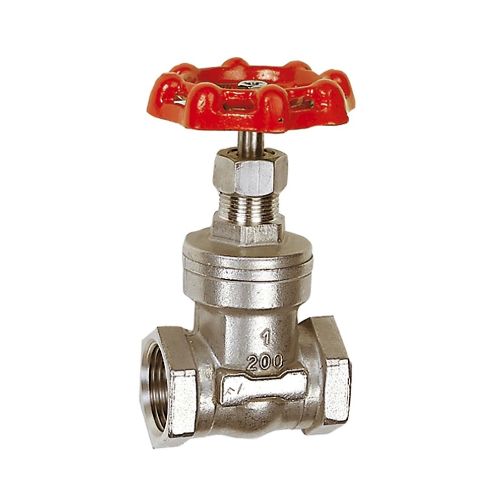 Riegler 103783. Muffen-Absperrschieber, Edelstahl 1.4401/1.4408, G 1/2, DN 15