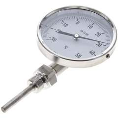 Wika TS 3510063 Bimetallthermometer, senkrecht D100/-30 bis +50°C/63mm