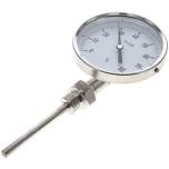 Wika TS 80100100 Bimetallthermometer, senkrecht D100/0 bis +80°C/100mm