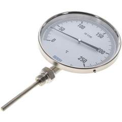 Wika TS 250160100 Bimetallthermometer, senkrecht D160/0 bis +250°C/100mm