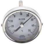 Wika TWT 356363 ES Bimetallthermometer, waagerecht D63/-30 bis +50°C/63mm