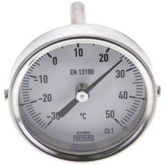 Wika TWT 356363 ES Bimetallthermometer, waagerecht D63/-30 bis +50°C/63mm