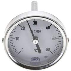 Wika TWT 606363 ES Bimetallthermometer, waagerecht D63/0 bis +60°C/63mm