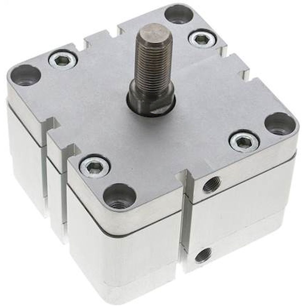 Airtec NXE 80/10-AG. Compact cylinders, single acting, piston 80 mm, stroke 10 mm