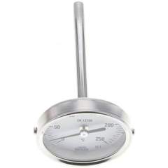Wika TWT 25063100 ES Bimetallthermometer, waagerecht D63/0 bis +250°C/100mm