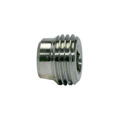 Riegler 111653.Locking screw, Hexagonal socket, without flange, G 3/8