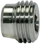 Riegler 111652.Locking screw, Hexagonal socket, without flange, G 1/4