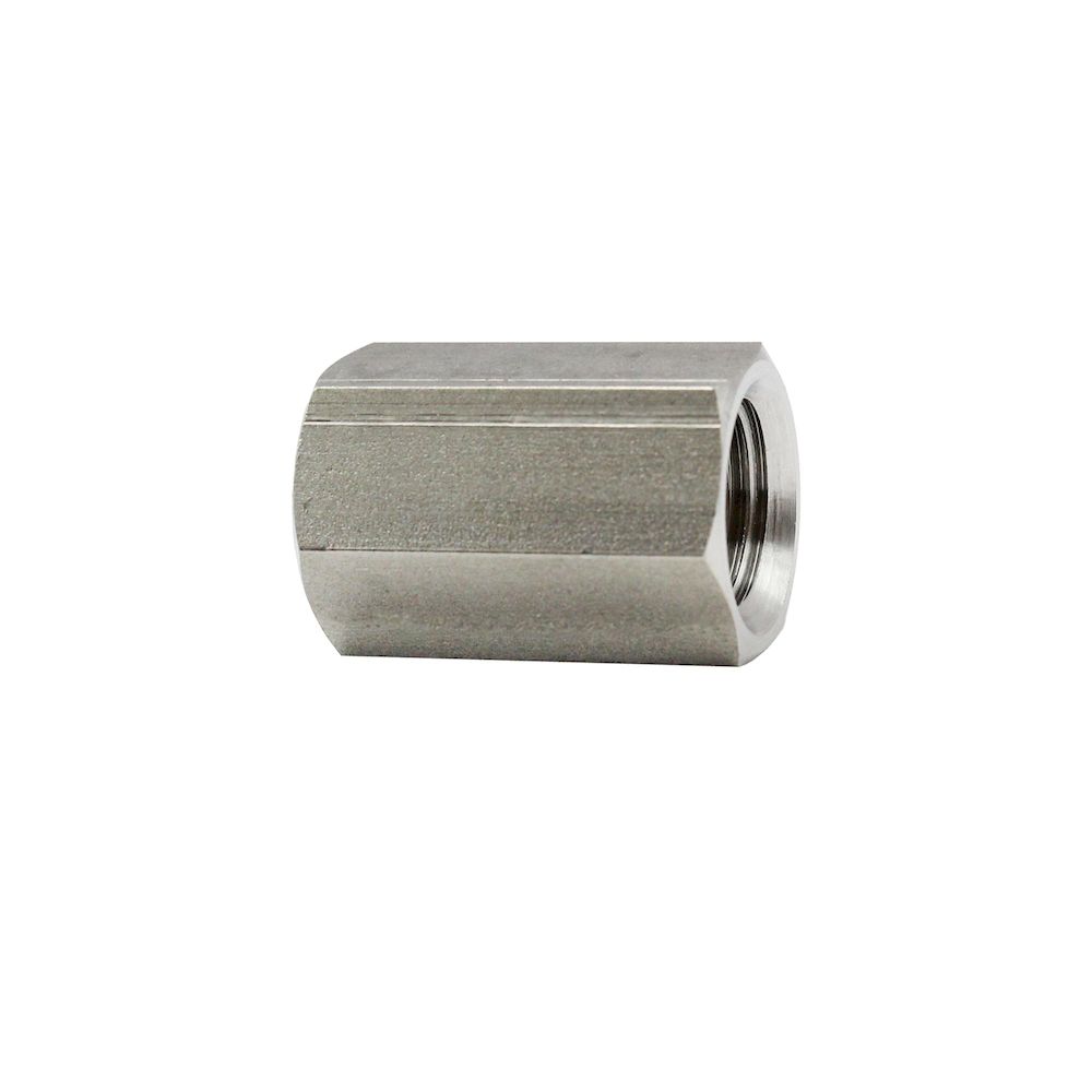 Riegler 111797.Bushing, Exterior hexagonal, G 1/2, AF 27, Stainless steel 1.4571