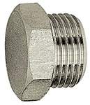 Riegler 115678.Locking screw »value line«, G 1/4, AF 17, nickel-plated brass