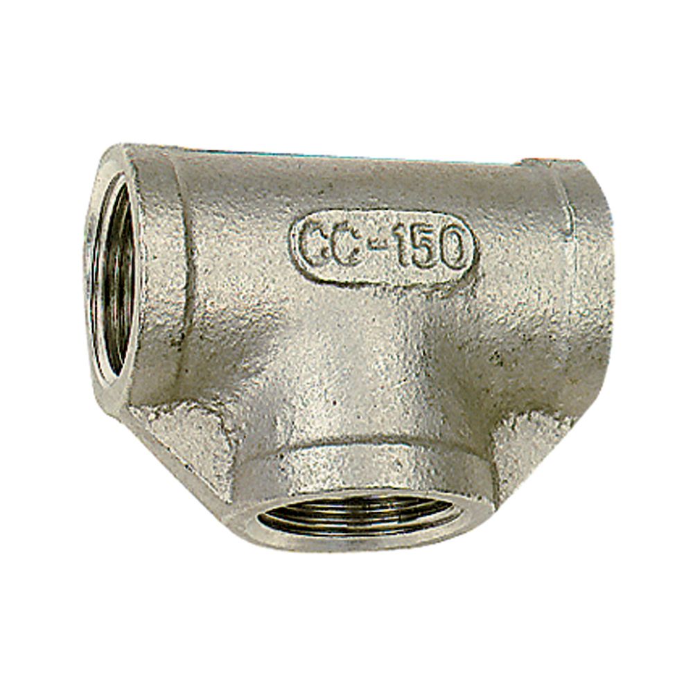 Riegler 112692.T-distributor, 3 x IT, Rp 3/8, Stainless steel 1.4408