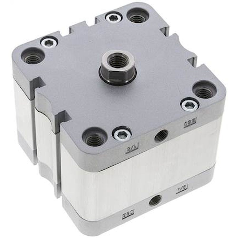 Airtec NAE 80/20. ISO 21287 cylinders, single acting, piston 80 mm, stroke 20 mm