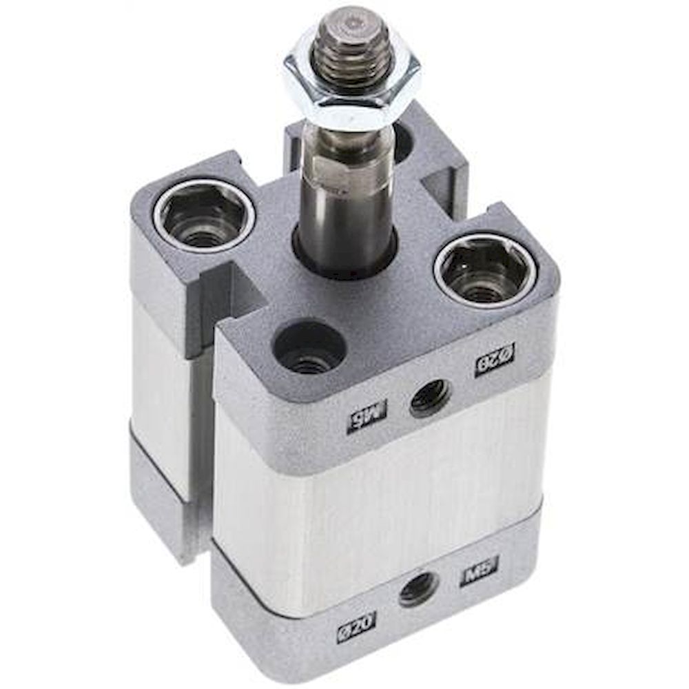 Airtec NAEE 20/10-AG. ISO 21287 cylinders, single acting, piston 20 mm, stroke 10 mm