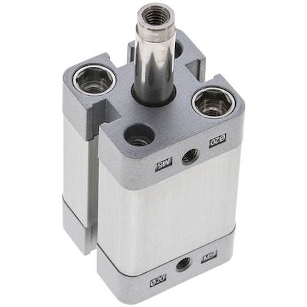 Airtec NAEE 20/20. ISO 21287 cylinders, single acting, piston 20 mm, stroke 20 mm