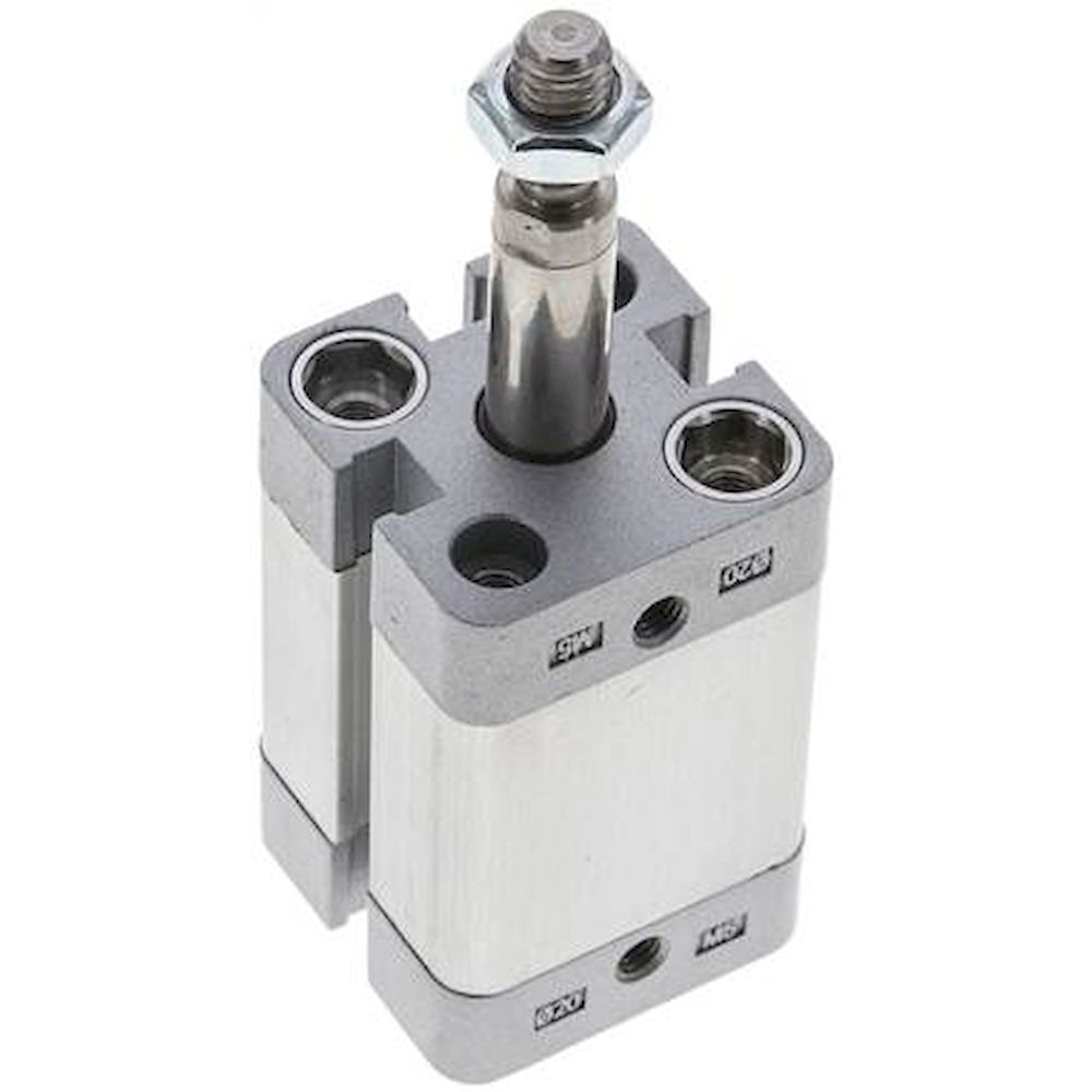 Airtec NAEE 20/20-AG. ISO 21287-Zylinder, einfachw., Kolben 20mm, Hub 20mm