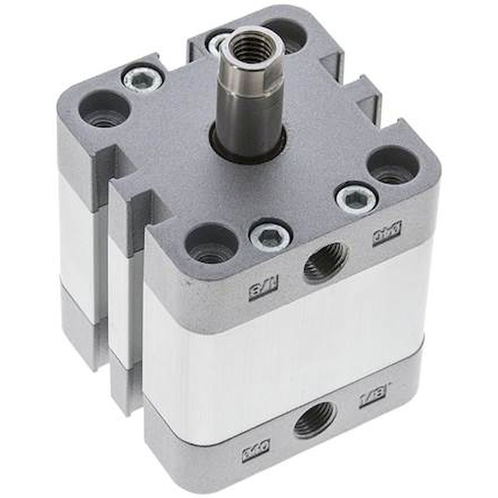 Airtec NAEE 40/15. ISO 21287-Zylinder, einfachw., Kolben 40mm, Hub 15mm