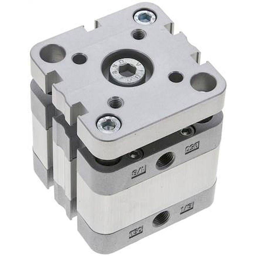 Airtec NADA 50/10. ISO 21287 cylinders, double acting, piston 50 mm, stroke 10 mm